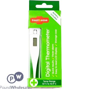 Treat & Ease LCD Digital Thermometer