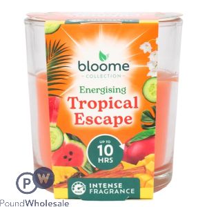 Bloome Energising Tropical Escape Scented Jar Candle 95g