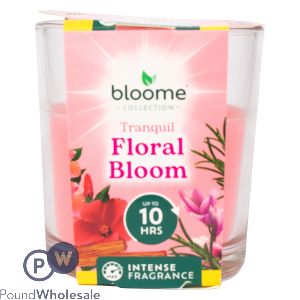 Bloome Tranquil Floral Bloom Scented Jar Candle 95g