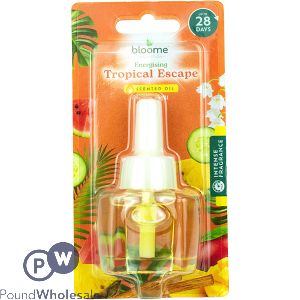 Bloome Energising Tropical Escape Scented Oil Refill 20ml