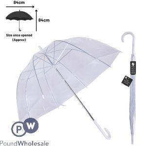 Did Large Clear Dome Umbrella 84cm