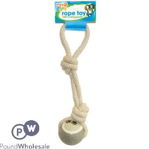 Pets Play Rope Toy & Jute