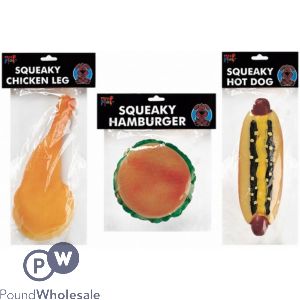 Pets Play Squeaky Dog Toys Assorted