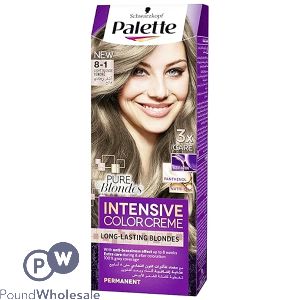 Palette Light Blonde 8-1 Intensive Permanent Hair Colour Creme