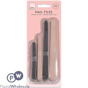 Forever Beautiful Assorted Double-sided Nail Files 30 Pack