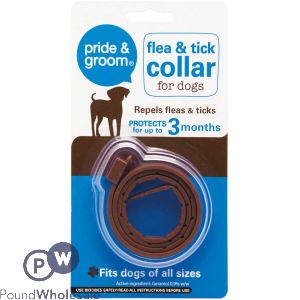 Pride & Groom Flea & Tick Collar For Dogs