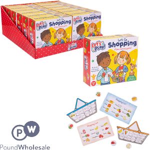First Steps Let's Play Shopping Memory Game Cdu