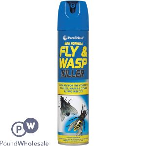 Pestshield New Formula Fly & Wasp Killer Aerosol 300ml