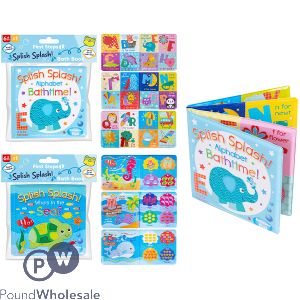 First Steps Soft Pvc & Foam Baby Learning Bath Book