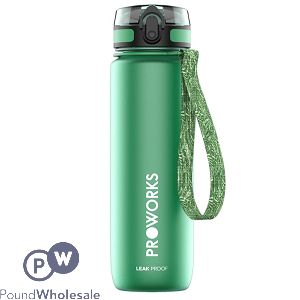 Proworks Leakproof Sports Water Bottle Pine Green 1l