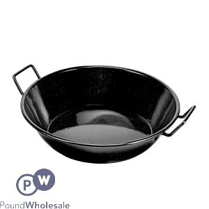 Royalford Non-stick Enamel-coated Wok Pan 24cm