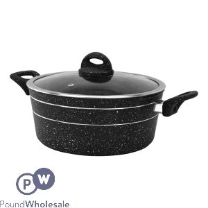 Royalford Forged Aluminium Granite Casserole Pan 24cm