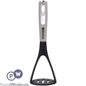 Royalford Black Nylon Potato Masher 25.7cm