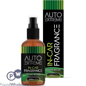 Auto Extreme Cedar Wood In-Car Fragrance Air Freshener Spray 100ml