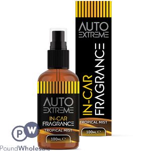 Auto Extreme Tropical Mist In-Car Fragrance Air Freshener Spray 100ml