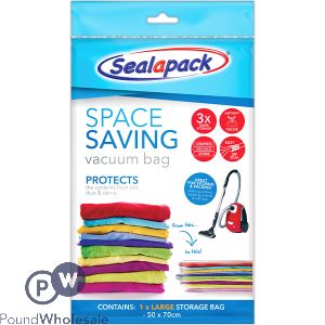 Sealapack Space-Saving Vacuum Storage Bag 50cm X 70cm