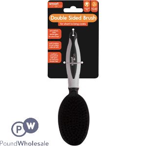 Smart Choice Double-sided Pin & Bristle Grooming Pet Brush