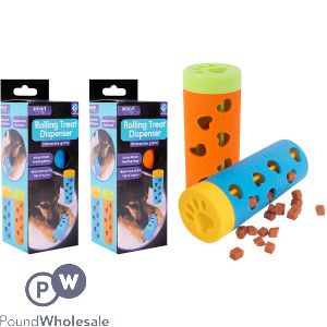 Smart Choice Rubber Treat Dispensing Dog Toy Assorted Colours