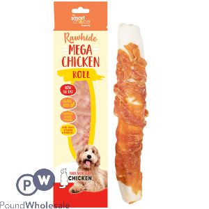 Smart Choice Rawhide Mega Chicken Roll Dog Treat 70g