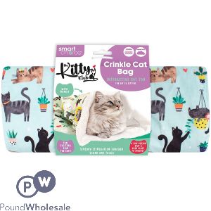 Smart Choice Crinkle Cat Bag Toy