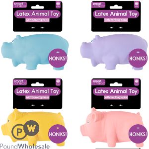 Smart Choice Honking Latex Animal Dog Toy Assorted