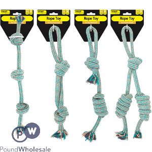Smart Choice Large Rope Dog Toy 53cm Assorted