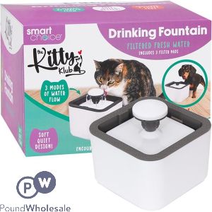 Smart Choice 3 Mode Cat Filtered Drinking Fountain 2.5l