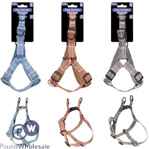 Smart Choice Small-to-medium Woven Dog Harness 40cm-55cm Assorted Colours
