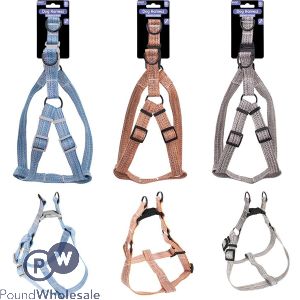 Smart Choice Medium-to-large Woven Dog Harness 50cm-65cm Assorted Colours