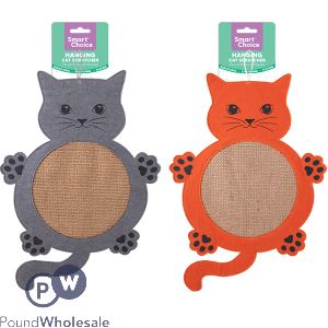 Smart Choice Hanging Cat Scratch Mat 42cm X 23cm Assorted Colours