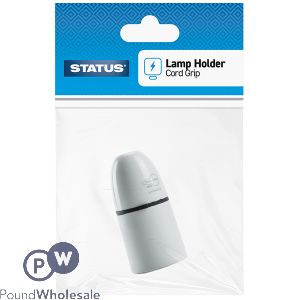 Status T2 BC White Cord Grip Lamp Holder