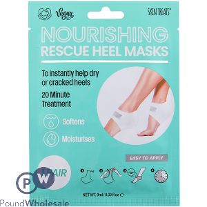 Skin Treats Nourishing Rescue Heel Masks CDU
