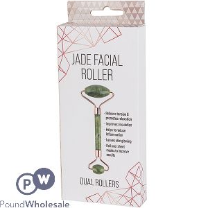 Skin Treats Jade Facial Dual Skin Roller