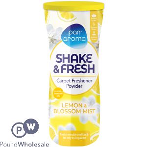 Pan Aroma Lemon & Blossom Mist Shake & Fresh Carpet Freshener Powder 500g