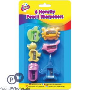 Artbox Fun Novelty Sharpeners 6 Pack
