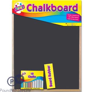 Artbox Jumbo Chalkboard Set 60 X 80cm