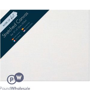 Artists Canvas Board In Wooden Frame 10 X 8"