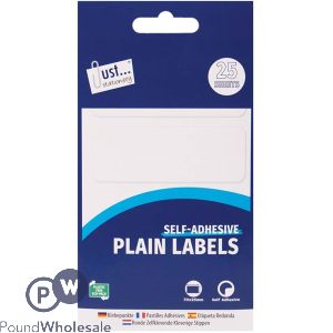 Just Stationery Sticky Labels 128 Labels 70 X 25mm