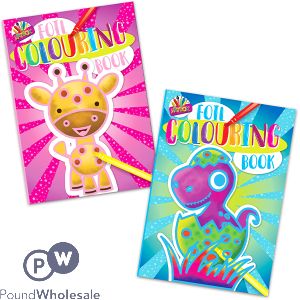 Artbox Foil Colouring Book Assorted