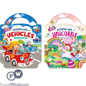 Artbox Activity Fun Play Book Assorted