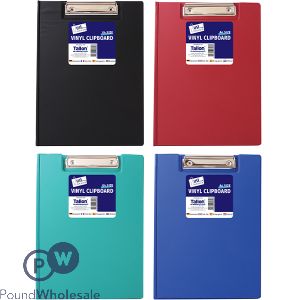 Vinyl Clipboard & Cover (4/Colours)