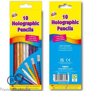 Artbox Holographic HB Pencils 10 Pack