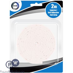 DID Self-Adhesive Felt Strip 2m