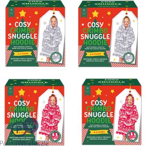 Farley Mill Kids Cosy Christmas Snuggle Hoodie Assorted