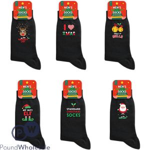 Farley Mill Men's Novelty Christmas Socks Assorted