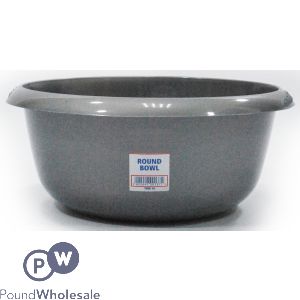 Round Bowl Silver 8L