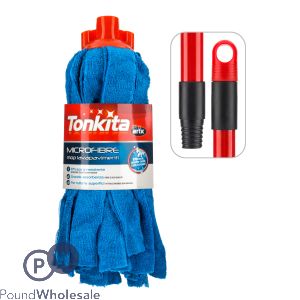 Tonkita Microfibre Mob With Handle 130cm