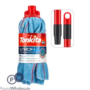 Tonkita Cotton Strofi Mop With Handle 130cm
