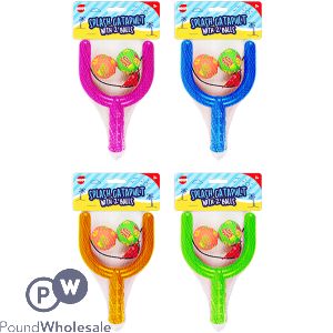 Hoot Splash Catapult With Two Balls Toy Assorted Colours