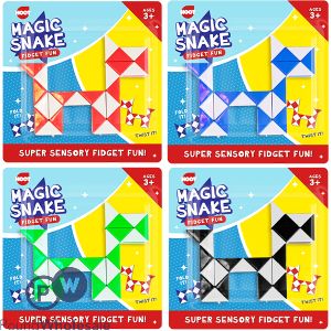 Hoot Magic Snake Fidget Toy Assorted Colours